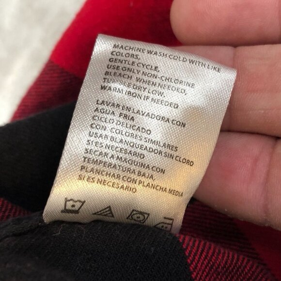 Vintage Weatherproof Men Shirt Large Buffalo Plaid Long Sleeve Button Up Flannel - Picture 7 of 12